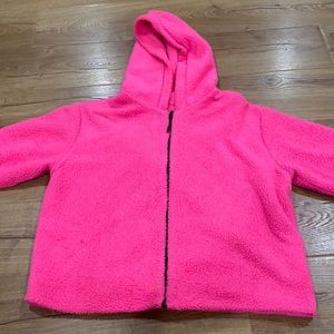 PINK Reversible Fluffy Jacket